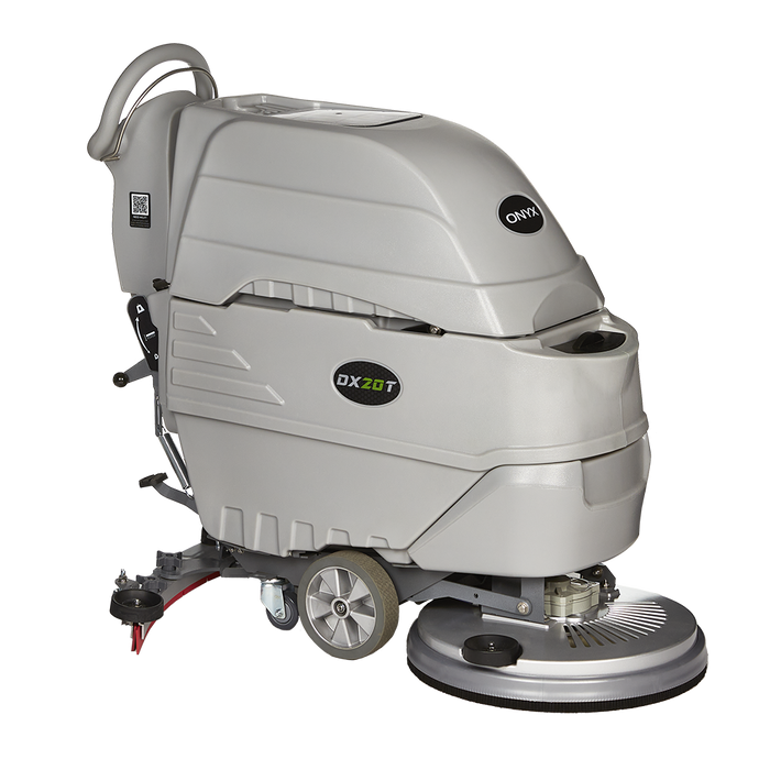 Onyx DX20T, Walk Behind Floor Scrubber, 20", 14 Gallon, Battery, Self Propel, 3 Year Warranty
