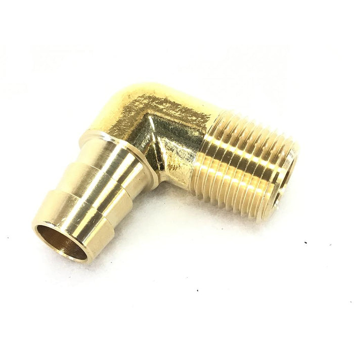 Onyx F69947 90 Deg Elbow - 3/8 Mnpt X 1/2 Barb Brass OEM Part