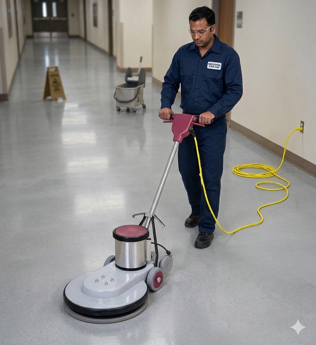 Floor Burnisher, 20", 1500 RPMs, Non Dust Control, 3/3/1 Warranty