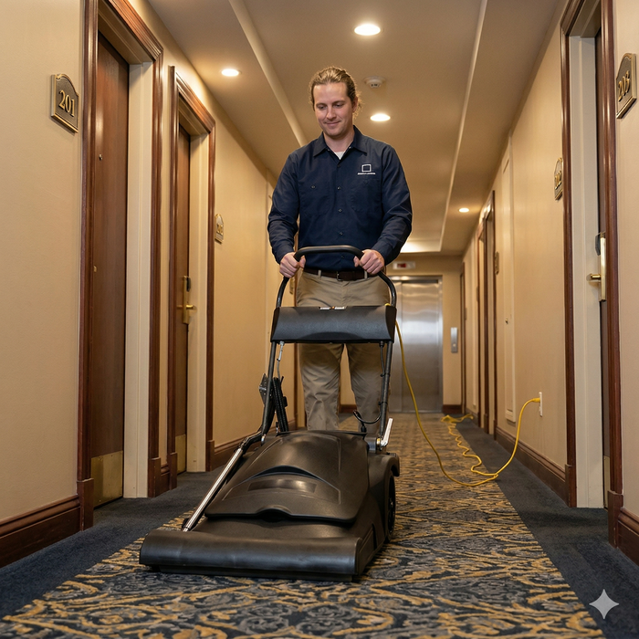 Wide Area Vacuum , 30", Push, Electric, Tools Included, 5 Year Warranty
