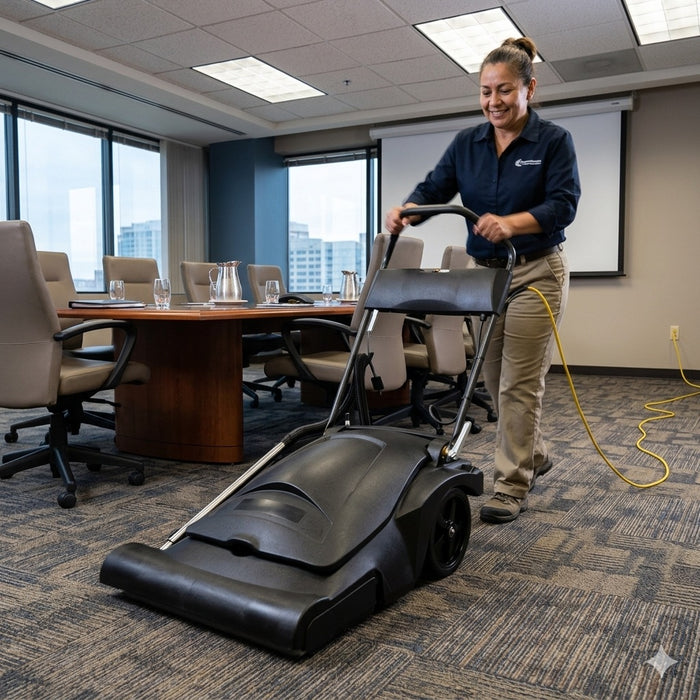 Wide Area Vacuum , 30", Push, Electric, Tools Included, 5 Year Warranty
