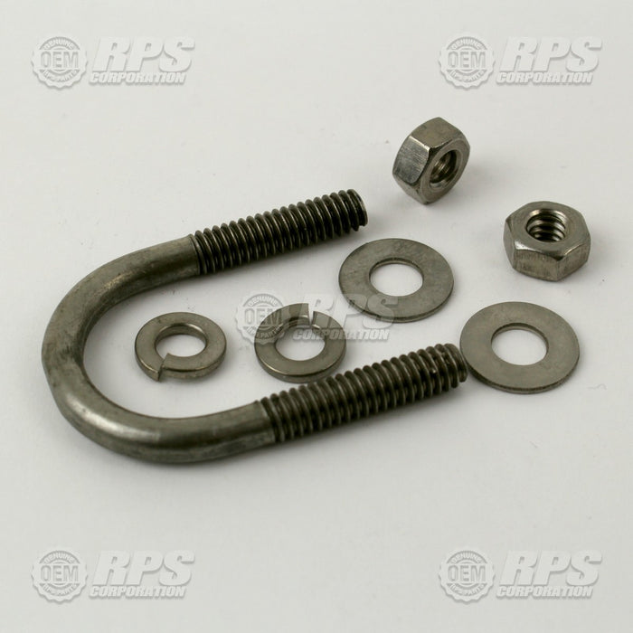FactoryCat/Tomcat H-01519, U-Bolt,1/4-20x1-3/4",Stainless