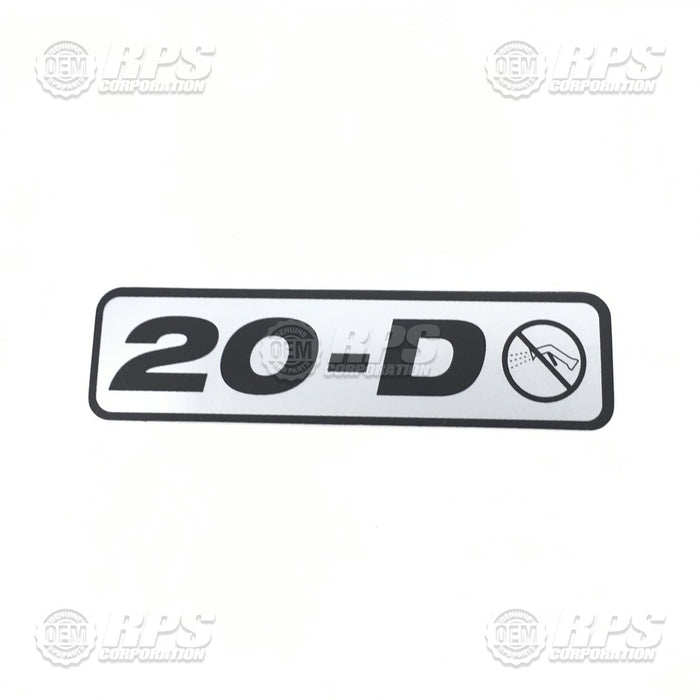 FactoryCat/Tomcat H-020D, Decal,20-D