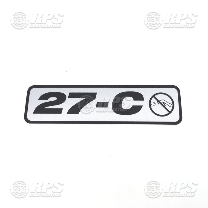 FactoryCat/Tomcat H-027C, Decal,27-C