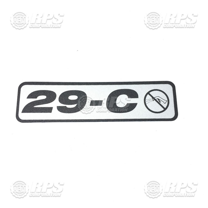 FactoryCat/Tomcat H-029C, Decal, 29-C