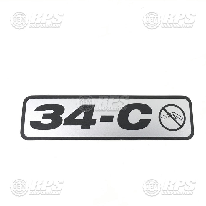FactoryCat/Tomcat H-034C, Decal,34-C
