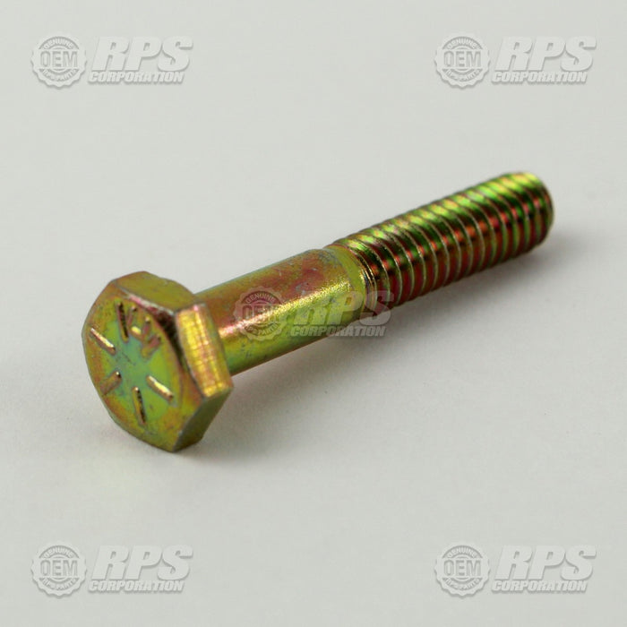FactoryCat/Tomcat H-15009, Screw,Hex Cap,1/4-20x1-1/2" Grade 8,Yellow Zinc