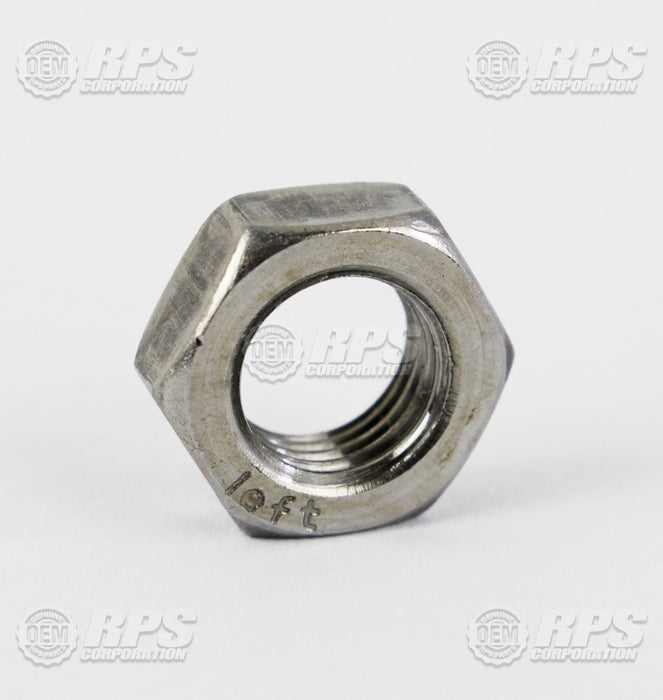 FactoryCat/Tomcat H-36956, Nut,Hex Jam,3/8-24 Plain Finish,Left Hand