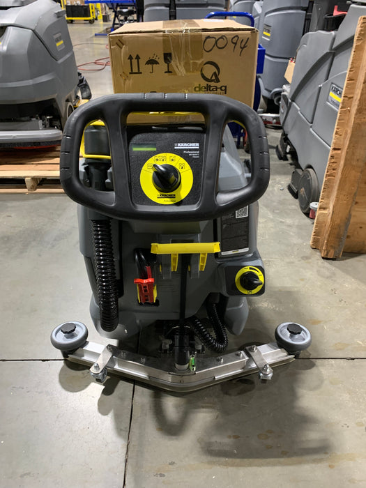 Refurbished Karcher BD 50/50, 20" Walk Behind Battery Powered Floor Scrubber, Pad Assist, 3/1/1 Warranty
