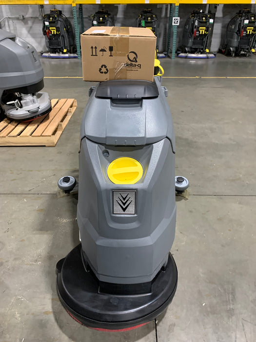 Refurbished Karcher BD 50/50, 20" Walk Behind Battery Powered Floor Scrubber, Pad Assist, 3/1/1 Warranty