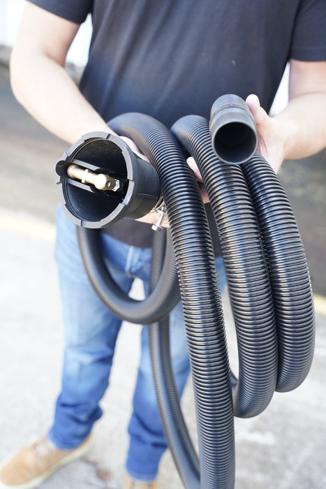 Legacy Sludge Pump Kit with 15-Foot Hose - High-Performance Sludge Extraction from Puddles to Pools