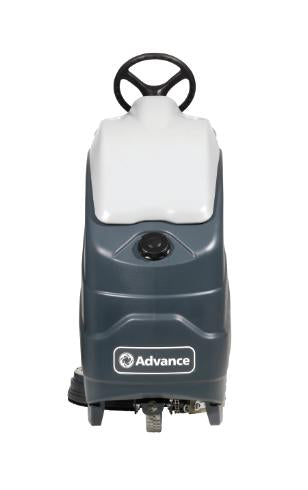 Advance SC1500, Floor Scrubber, 20", 12 Gallon, Stand On, Battery, Disk, 3 Year Warranty