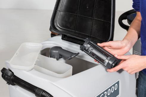 56394693, Advance SC2000 20D, Rider Floor Scrubber, 20", 18.5 Gallon,  Lithium, Disk, 3 Year Warranty