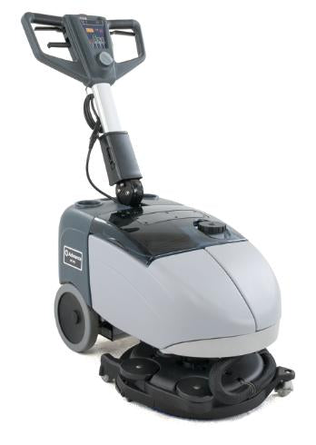Advance SC351, Walk Behind Floor Scrubber, 14", 2.5 Gallon, Battery, Pad Assist, Forward and Reverse, Disk, 3 Year Warranty, 9087342020