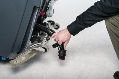 Advance SC450, Walk Behind Floor Scrubber, 20", 10.5 Gallon, Battery, Pad Assist, Disk, 3 Year Warranty