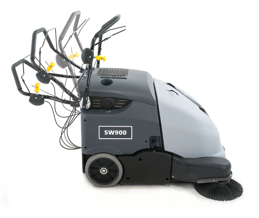 Advance SW900, Floor Sweeper, 41", 15 Gallon Hopper, Battery, Self Propel, Dual Side Broom, 3 Year Warranty