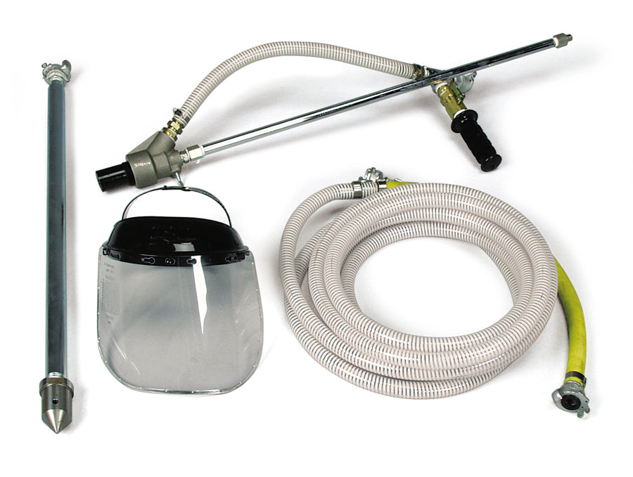 Industrial Pressure Washer Sandblaster Attachment with Tungsten Carbide Nozzle - Strip Paint, Remove Rust & More