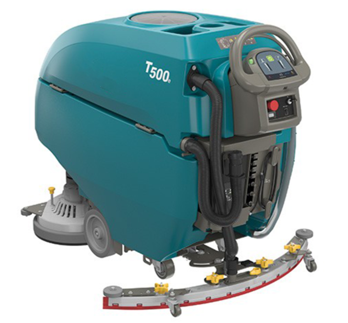 Tennant T500e, Walk Behind Floor Scrubber, 26", 22.5 Gallon, Battery, Self Propel, Disk, 3 Year Warranty