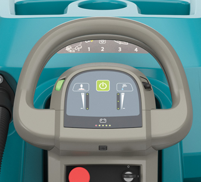 Tennant T500e, Walk Behind Floor Scrubber, 26", 22.5 Gallon, Battery, Self Propel, Disk, 3 Year Warranty