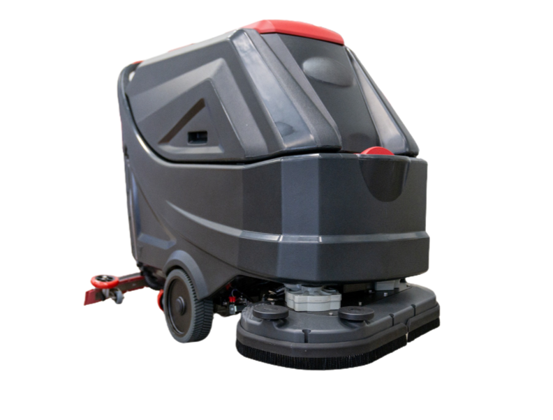 Walk Behind Floor Scrubber, 26", 22 Gallon, Battery, Self Propel, Disk, 3/3/1/1 Warranty