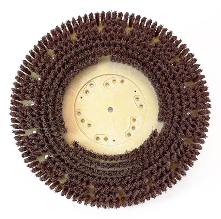 Malish Grit Rotary Brushes, Fits Floor Buffers With NP9200 Clutch Plates