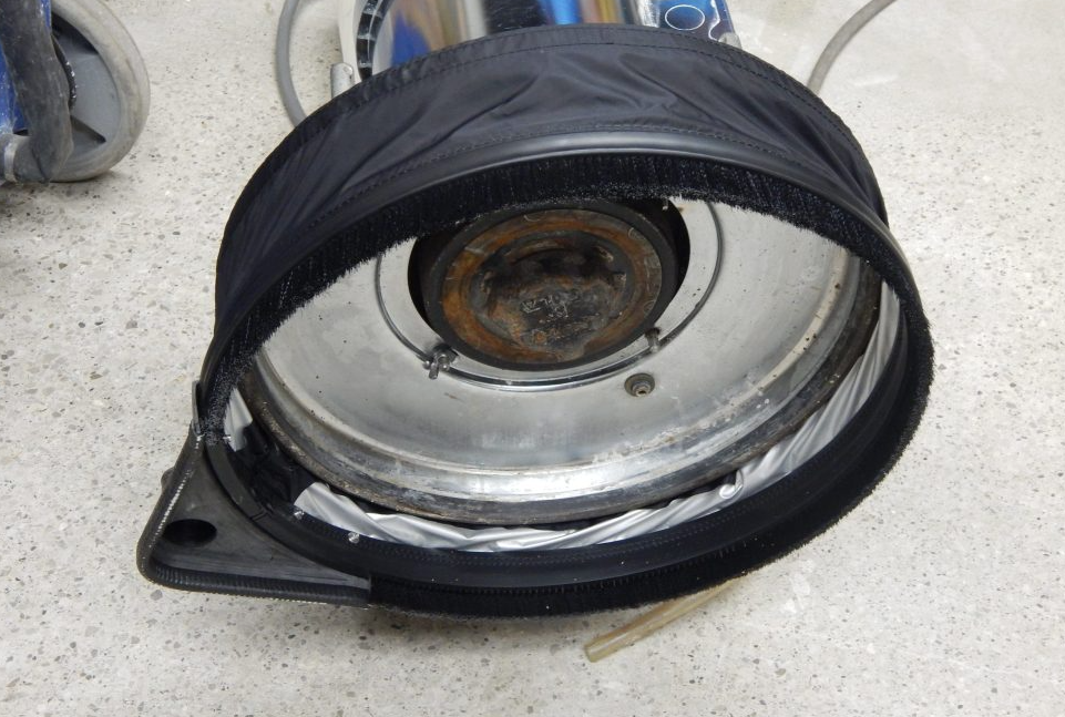 Malish 882917, 17" Dust Skirt for Floor Buffers