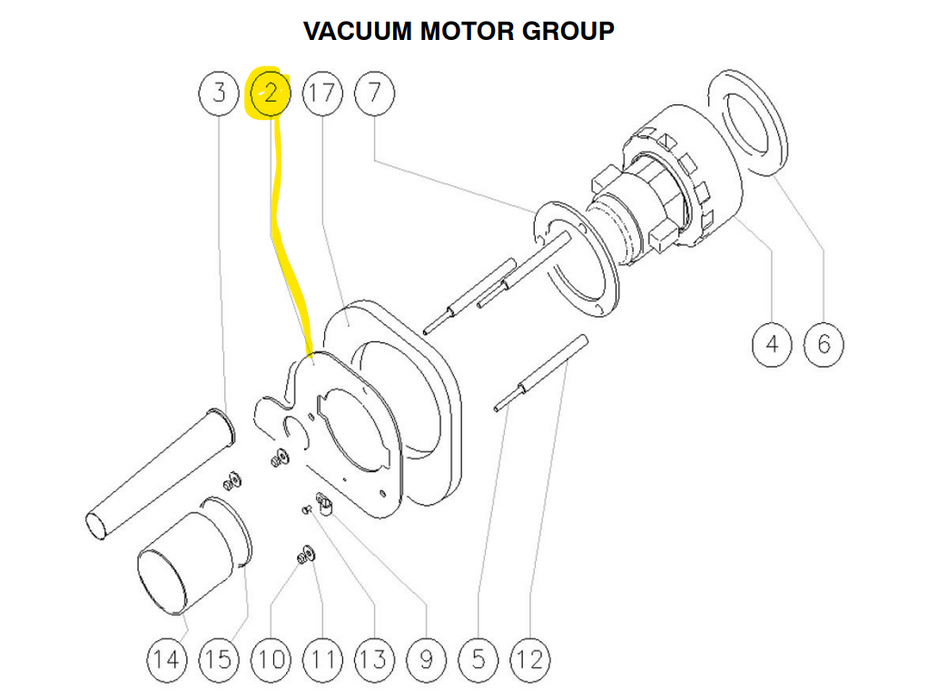 Tennant 897133, Flang