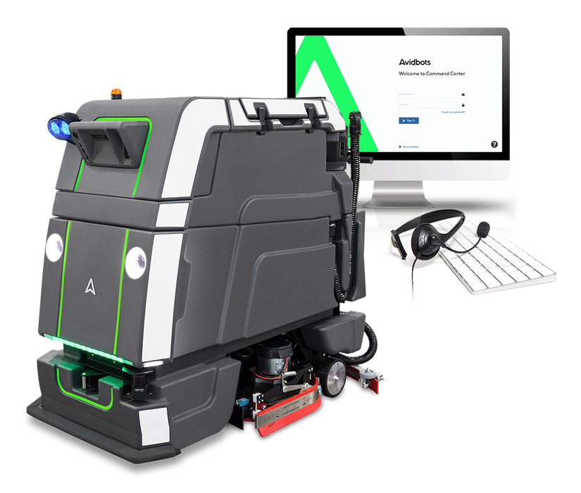 Avidbots, NEO, Robotic Floor Scrubber, 24" or 32",  Disk or Cylindrical, 35 Gallon, AGM Battery, Includes, Installation and Deployment Included