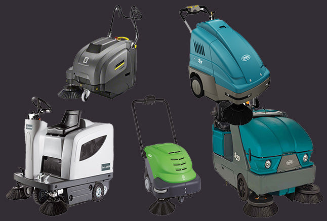 Commercial & Industrial Floor Sweeper Machines