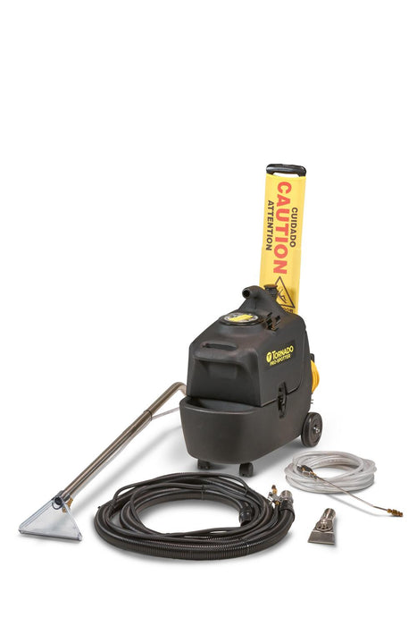 Tornado Pro Spotter and Pro Spotter Deluxe, Carpet Spotter, 3.5 Gallons, 55 PSI, Cold Water, 13' Hose Upholstery Tool
