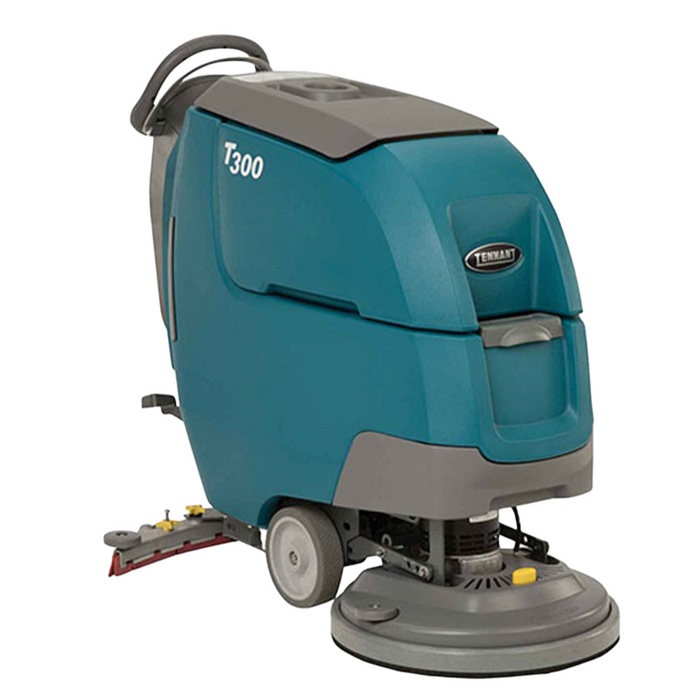 Refurbished Tennant T300, 20" Walk Behind Disk Floor Scrubber, Battery, Self Propel, 3/1/1 Warranty