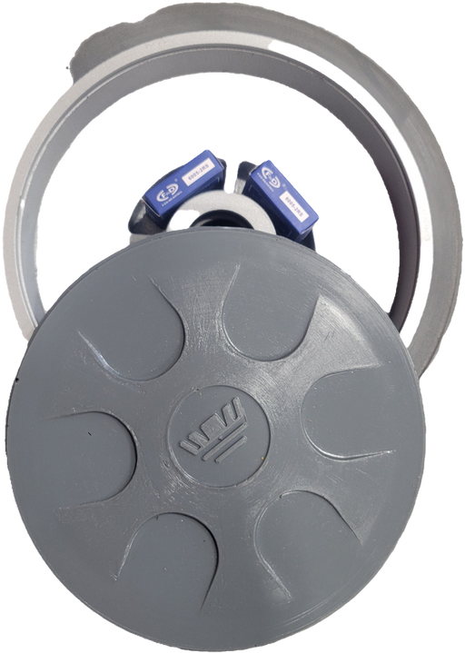 Onyx W12459 Rear Wheel, Includes 2 Bearing and Rubber Cover OEM Part