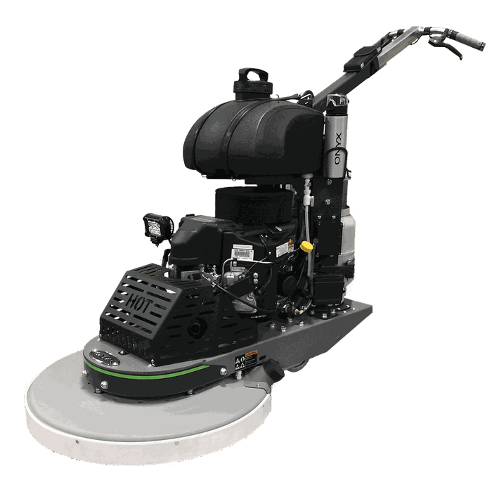 Onyx ZX7 | Concrete Polishing Machine | 27" | Propane | Onboard Water Tank | 3 Counter Rotating Heads | 3 Year Warranty Engine 1 Year Warranty