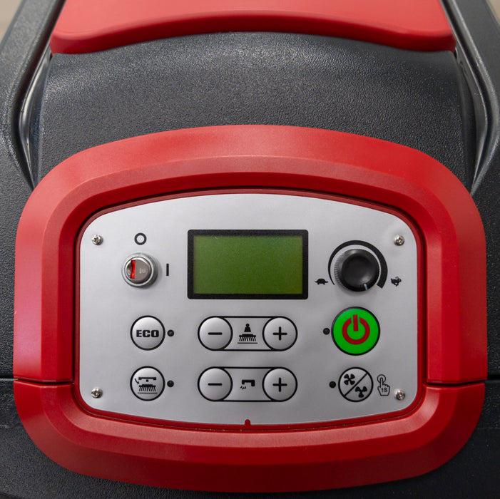 Walk Behind Floor Scrubber, 26", 22 Gallon, Battery, Self Propel, Disk, 3/3/1/1 Warranty