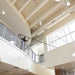 High dusting from a mezzanine with a GoHigh carbon fiber pole and backpack vacuum