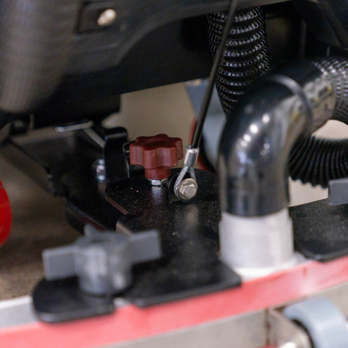 Walk Behind Floor Scrubber, 26", 22 Gallon, Battery, Self Propel, Disk, 3/3/1/1 Warranty