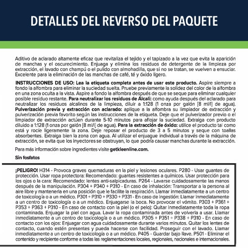 KleenLine™  Pro Extraction Rinse – 1 Gallon (Case of 4)