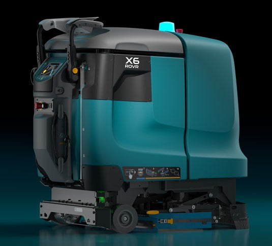 X6ROVR-660-D, Tennant X6 Rovr, Robotic Walk Behind Floor Scrubber, 26", 25 Gallon, Disk, Lithium, 5 Year Software, 3 Year Warranty