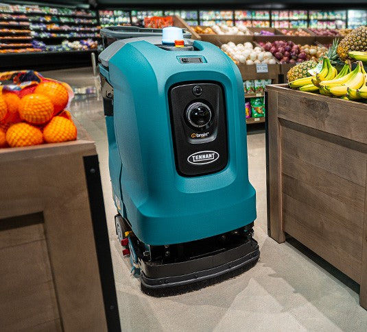 X4ROVR-500-D, Tennant X4 Rovr, Robotic Walk Behind Floor Scrubber, 20", 10 Gallon, Disk, Lithium, 5 Year Software, 3 Year Warranty