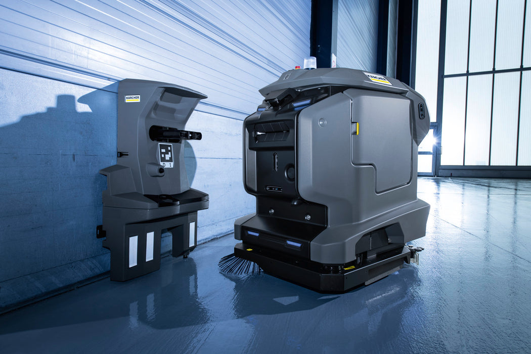 Karcher KIRA B 50 W Robotic Walk Behind Floor Sweeper-Scrubber, 22", 14.5 Gallons, Training and Installation Included