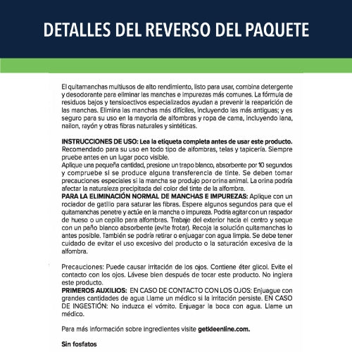 KleenLine™ Pro General Purpose Spotter – 32oz (Case of 12)