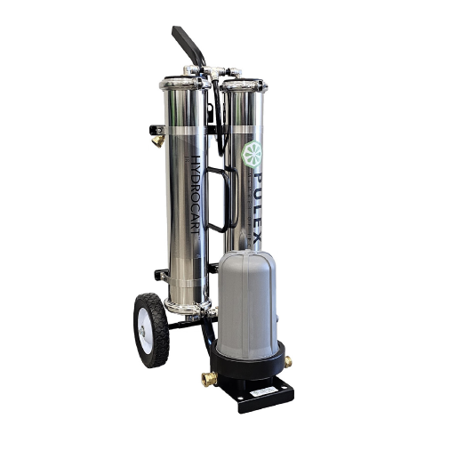 IPC Eagle Hydro Cart Junior, 3-Stage Reverse Osmosis Window Washing System, Tap Water Powered, 3 Different Modes of Operation, Poles and Brush Sold Separately