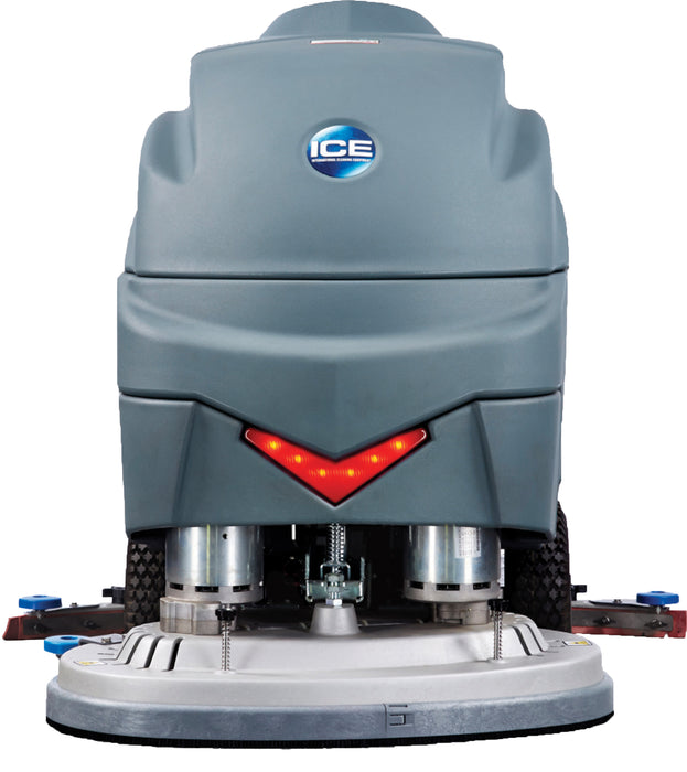 ICE i36BT, Walk Behind Floor Scrubber, 32", 30 Gallon, Battery, Self Propel, Disk, 5 Year Warranty