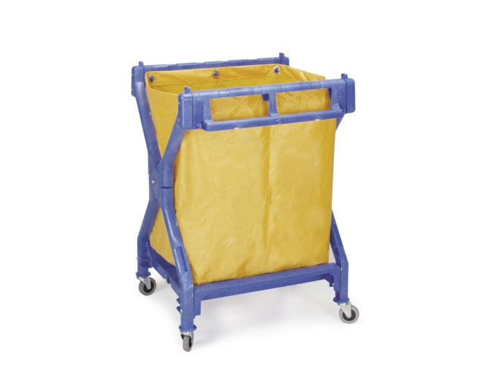 Folding laundry cart, six bushel capacity, JP13