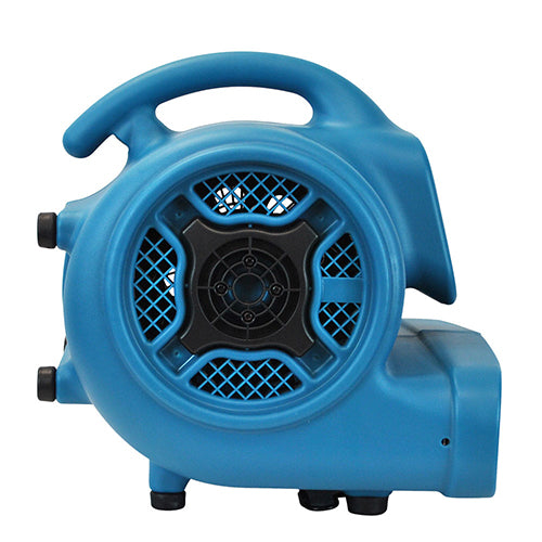 XPOWER P-400, Air Mover, 1/4 HP, 1600 CFM, Daisy Chain, Stackable, 19lbs, 3 AMPs