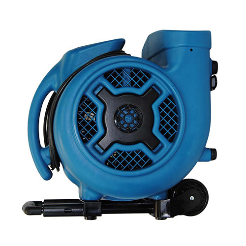 XPOWER P-830H, Air Mover, 1 HP, 3600 CFM, Stackable, Telescopic Handle and Wheels, 8.5 AMPs, 33lbs