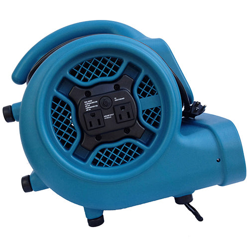 XPOWER X-400A, Air Mover, 1/4 HP, 1600 CFM, Stackable, Daisy Chain, 17lbs, 3 AMPs