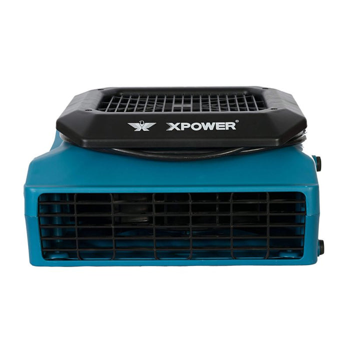 XPOWER PL-700A, Air Mover, 1/3 HP, 1050 CFM, Stackable, Daisy Chain, 19.8lbs, 2.8 AMPs