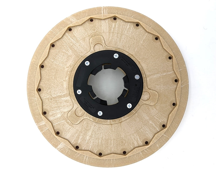 Universal Pad Driver, Floor Buffer, 16",  NP9200 Clutch Plate, 1.25" Riser, Bristle System, PB16