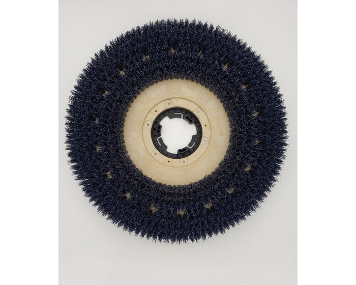 Universal Brush, Floor Buffer, 19", Medium Grit, 180 Grit, Blue, NP9200 Clutch Plate,  PFMG19
